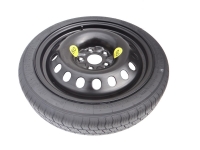 Set - Space saver wheel MERCEDES A-CLASS W169 R17 5x112x66,6 + wrench+ car jack + car jack cover