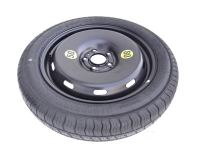 Set - Space saver wheel MERCEDES E-CLASS W213 R17 5x112x66,6 + wrench+ car jack + car jack cover