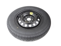 Set - Space saver wheel CITROEN C-CROSSER R16 5x114,3x67 + wrench+ car jack + car jack cover